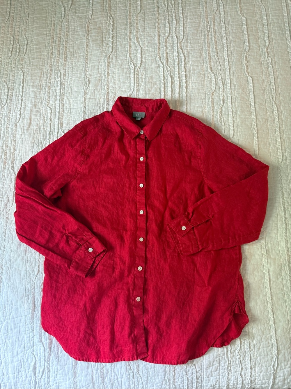 3 J Jill Linen Button Down Shirts M - Picture 5 of 16